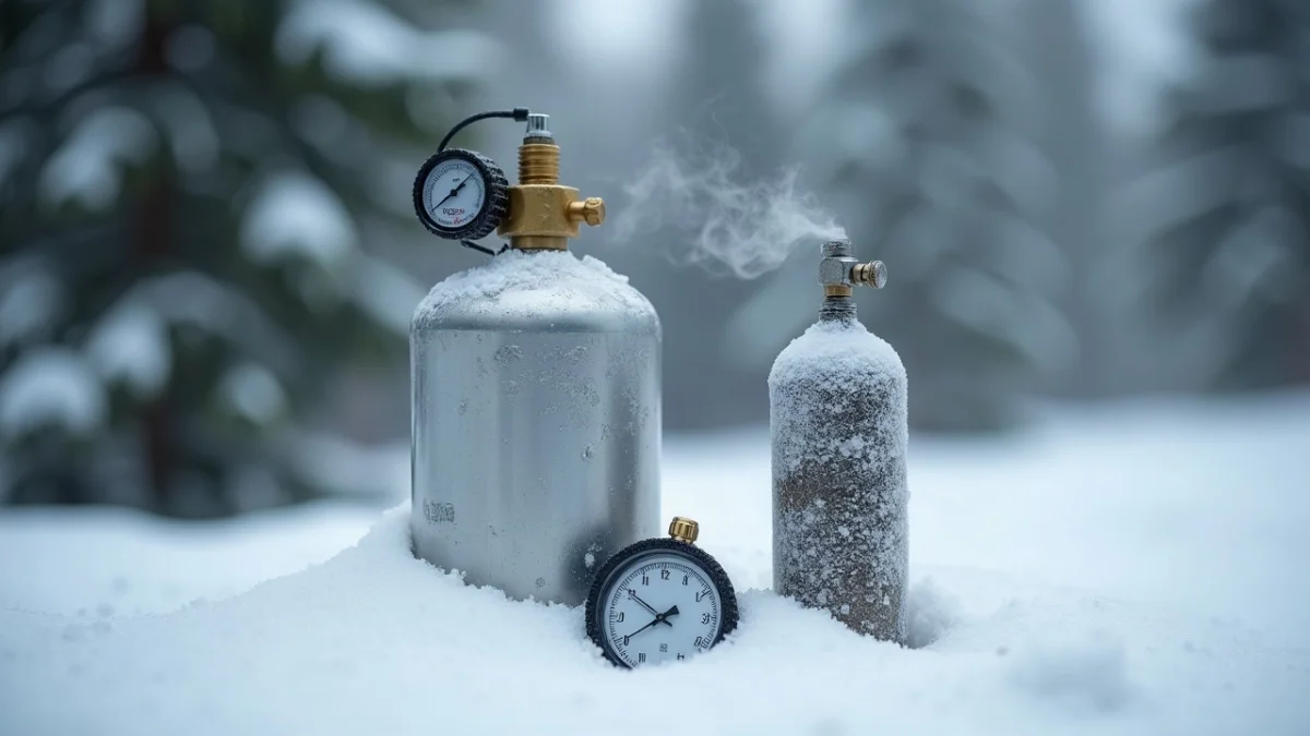 Butla HPA czy CO2 na mrozie