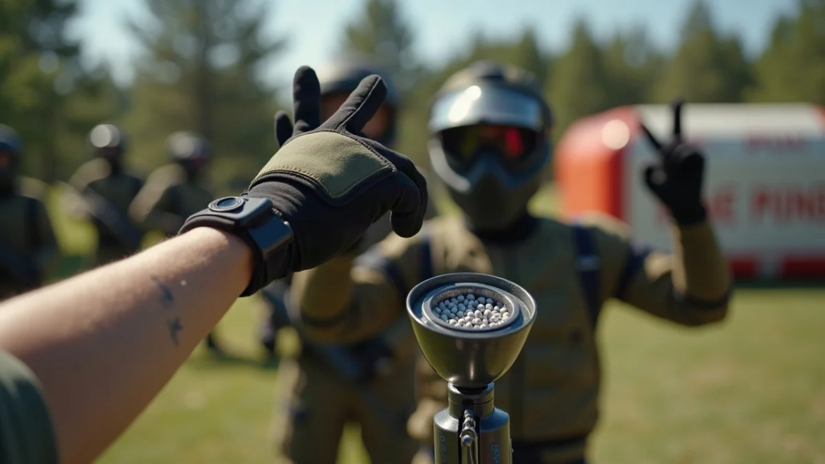 Jak celować i grać w paintball taktyka zespołowa
