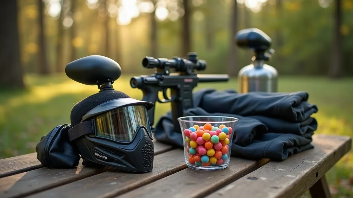 Sprzęt paintballowy: co dostaniesz na polu